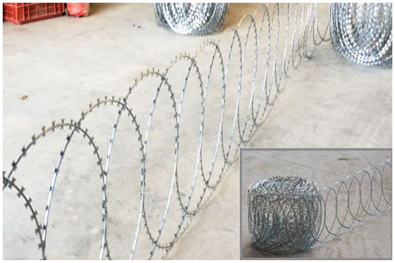 flat barbed wire